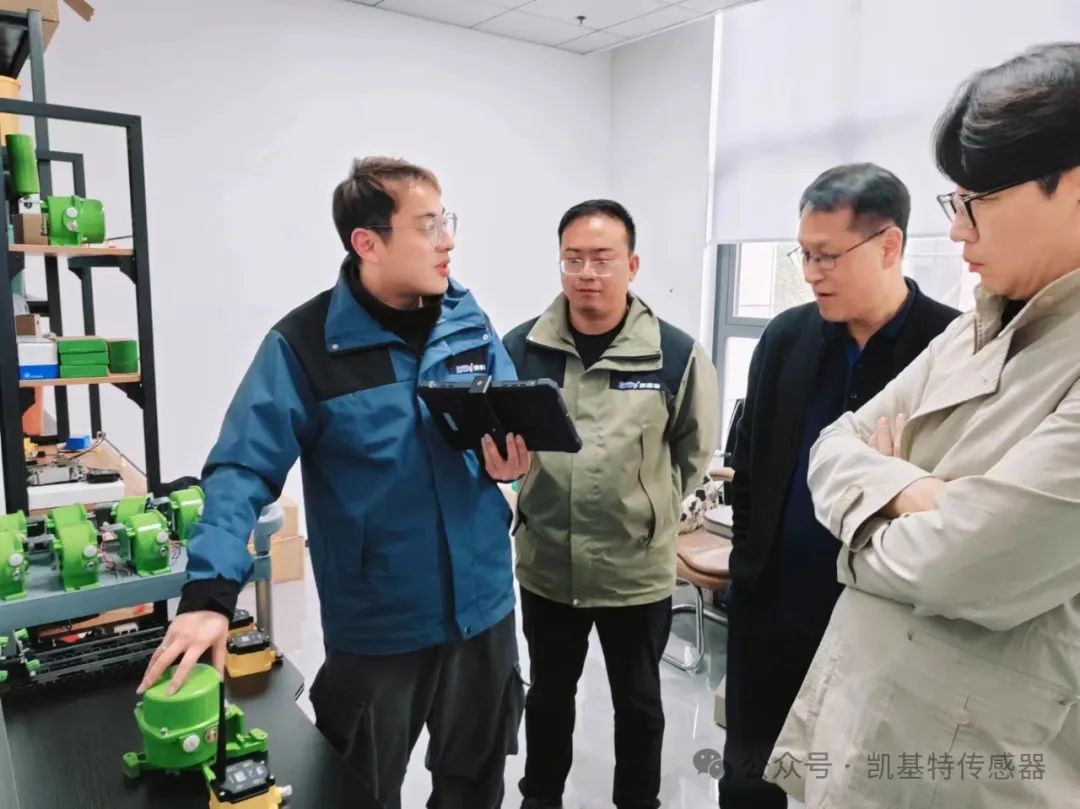 企業(yè)動態(tài) | 凱基特迎來美國客戶，共謀傳感器業(yè)務深入合作